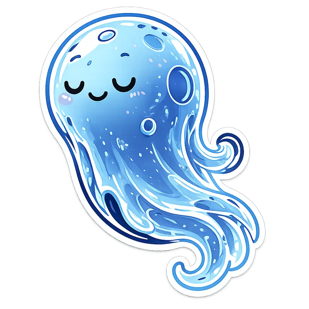 Sticker personalizado en vinilo transparente